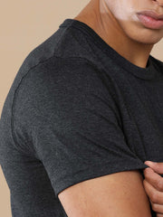 Sustainable Round Neck Tee - Premium Blend