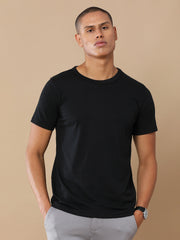 Sustainable Round Neck Tee - Premium Blend