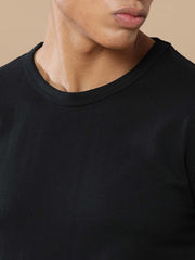 Sustainable Round Neck Tee - Premium Blend