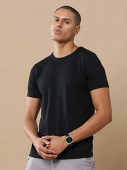 Sustainable Round Neck Tee - Premium Blend