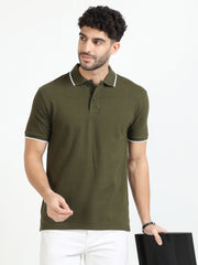 Men's Classic Tipping Polo Shirt