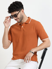 Men's Classic Tipping Polo Shirt
