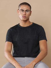 Sustainable Round Neck Tee - Premium Blend