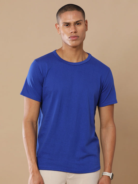 Sustainable Round Neck Tee - Premium Blend