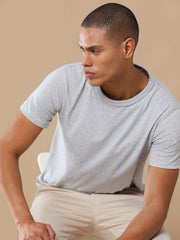 Sustainable Round Neck Tee - Premium Blend
